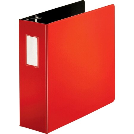 Business Source Slanted Dring Binders, Red BSN33120