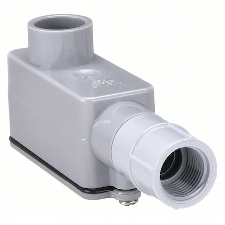 Johnson Controls Temperature Sensor, Nickel 1k ohm, Duct Mount Plastic 8' TE-6311P-1