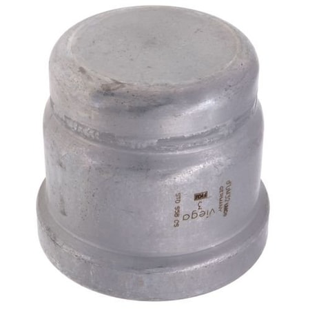 Viega MegaPress cap P 3 carbon steel zinc-nickel coating 26765