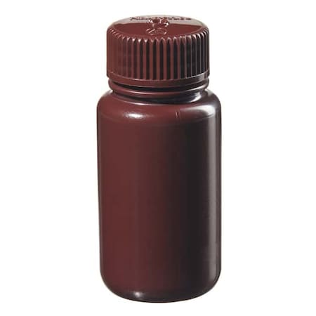 Nalgene Laboratory Bottle, HDPE, 86 mm H, PK72 2106-0002