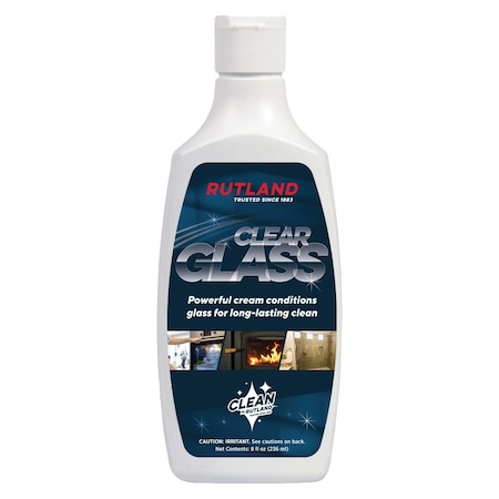 Rutland Stove, Grill & Hearth Conditioning Glass Cleaner 8 fl oz Bottle 84