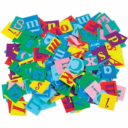 Roylco Alphabet Pasting Pieces, 6000PK 15632