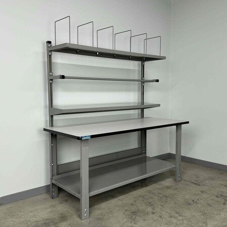 Stackbin Packing Work Bench, 72" W, 1000 lb. 4-6XPACK-8T-BL