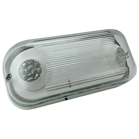 Exitronix LEM54-N4 Series Weatherproof LED Emergency Light, Dual Heads, Thermoplastic LEM54-N4-BL