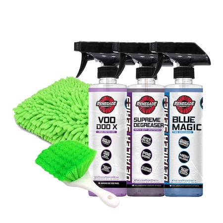 Renegade Products Usa Clean & Shine Wheel Bundle LFGRPKR-BD-CSWB