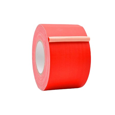 Wod Tape GTC12 Gaffer Tape Low Gloss Finish Film 4 in. X 60 ft. Red, 12PK WOD GTC12-04000-12-60-RED