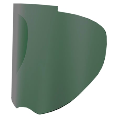 Msa Safety Cover Lens, Clear Lens, Polycarbonate 10246328