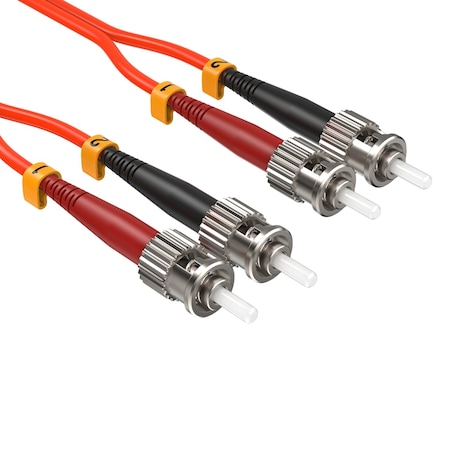 Sanoxy 3m ST/ST Duplex 50/125 Multimode OM2 Fiber Optic Cable SNX-CBL-LDR-FB104-5403