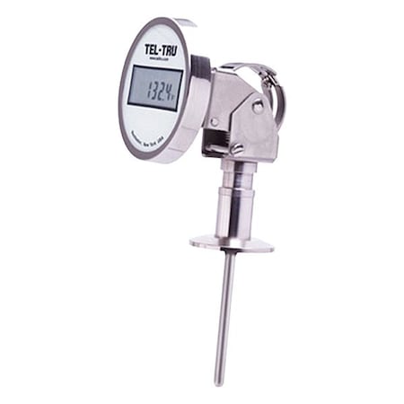 Tel-Tru Digital Thermometer SD3AXDV11W3-P22IC3-10