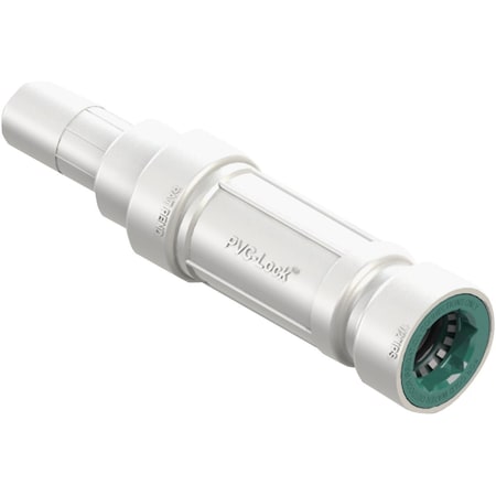 Orbit 1/2'' PVC-Lock Flexible Repair Coupling Extendable From 6-1/4'' to 8-1/2'' 33783