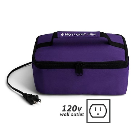 Hotlogic 16801056-PUR Portable Personal Mini Oven, Purple 16801056PUR