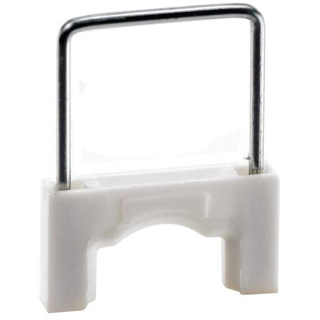 Gardner Bender Cable Staple, 38 in W Crown, 78 in L Leg, MetalPlastic MPS-2100