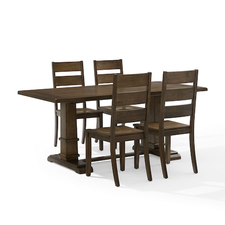 Crosley Joanna 5-Piece Dining Table Set For 4 KF13064DO-DO