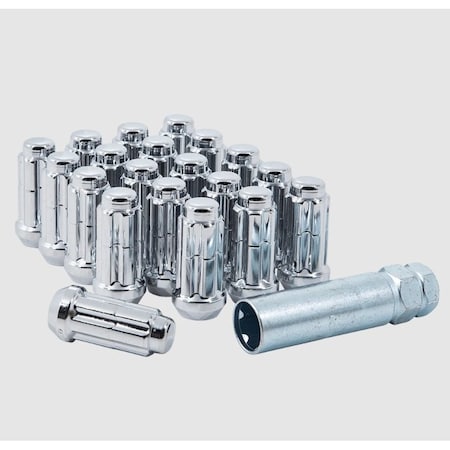 Gorilla Glue 5 Lug Kit 916 x 18 Thread Size 60 Degree Conical Spline Drive Spline Drive Acorn K5TS-00916GR