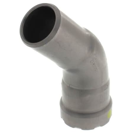 Viega MegaPressG 45 street elbow P 1.5 FTG IPS 1.5 carbon steel zinc-nickel coating 26121