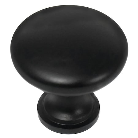 Laurey Nantucket Series Hollow Cabinet Knob, 1.2 in Projection, Steel, Matte 54620