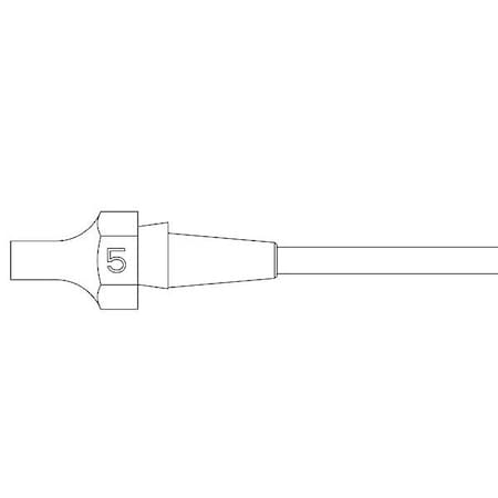 Weller Xdsl 5 Desolder Tip 1.8X3.3 L 10.5 mm T0051326399