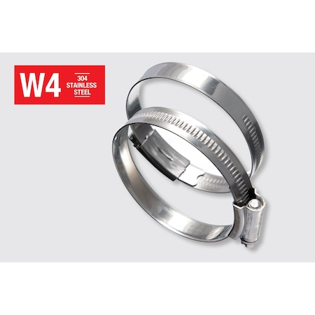 Eclipse Tools Wormdrive Hose Clip W4 3-3/8-in -3-7/8-in , 5PK ECW4-4X