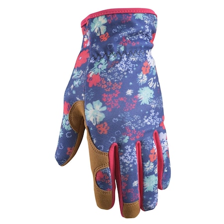 Wells Lamont Wells Lamont Women's Indoor/Outdoor Botanical Work Gloves Multicolor S 1 pair 7753S-925