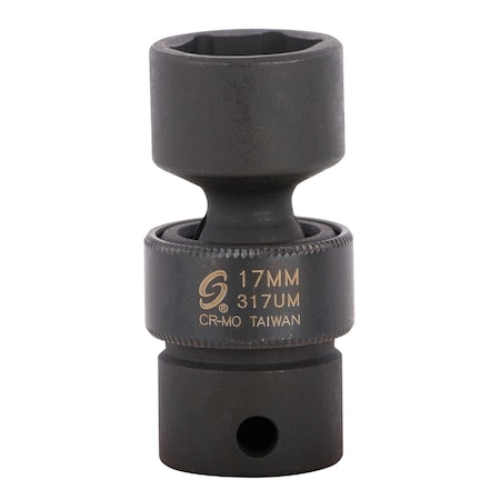 Sunex 3/8 in Drive 17Mm Universal Impact Socket 317UM