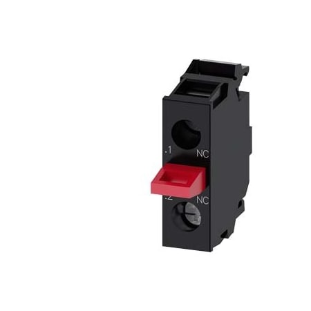 Siemens Contact module with 1 contact element, 1 NC, screw terminal 3SU1400-2AA10-1CA0-ZY19