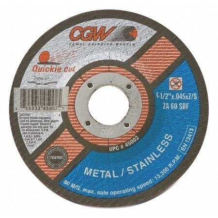 Camel Grinding Wheels Type 27 Quickie Cut Cutoff Wheels  045 Wheels