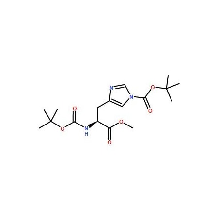 Ak Scientific N(alpha), N-(Im)-di-Boc-L-histidine methyl ester (1g), CAS 17791-51-4 7476AH-1g