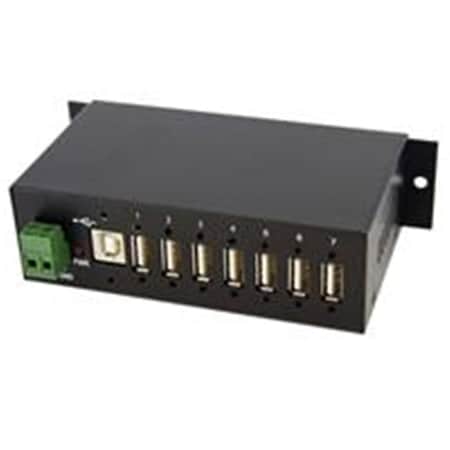 Dynamicfunction Mountable Rugged Industrial 7 Port USB Hub DY1258374