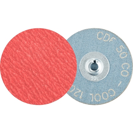 Pferd 2'' COMBIDISC Abrasive Disc - Type CD - Ceramic Fiber Disc, 120 Grit 40497