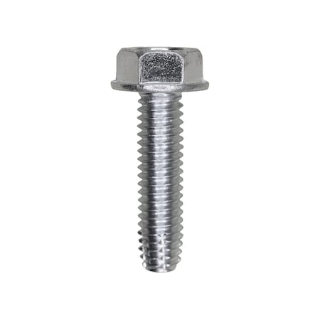 Auveco 5/16in x 1 1/4in Indented Hex Washer Head Type F Thread Cutting Screw, 100PK 8444