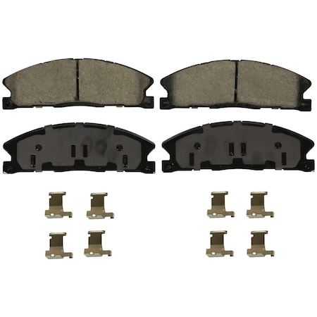 Wagner Brake QuickStop Front Disc Brake Pad Set Ceramic,  ZD1611