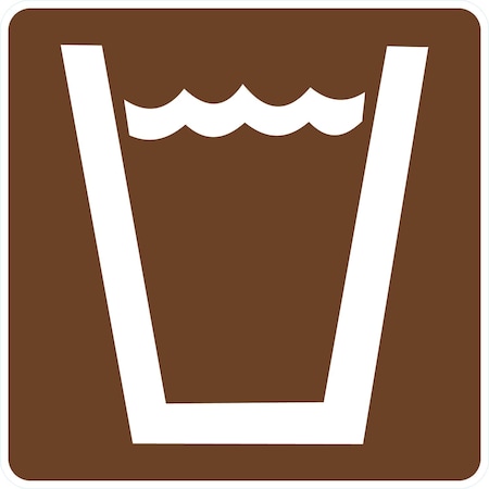 Lyle Drinking Water, 30x30, High Intensity Prismatic, Brown G-15573-HI_30x30