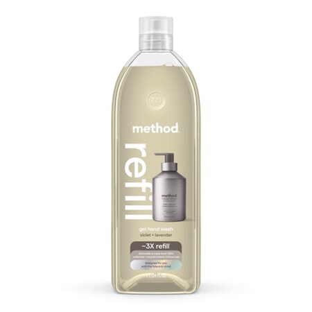 Method Violet & Lavender Scent Gel Hand Wash 34 oz 11020