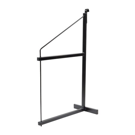 Mytee Products 2 Tier Shipping Container Shelving Bracket with Hooks - 19 3/4inx34in, 550 lbs WLL CNT-SHELF2