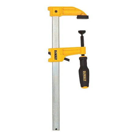 Dewalt F-Bar Clamp, Heavy-Duty, 12 Inch DWHT83265
