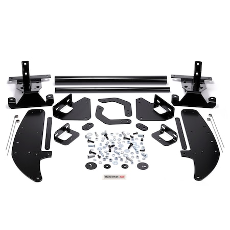 Warn 4-Piece Modular, Powder Coated, Black, Without Brush Guard, Without Skid Plate, Without Step Plate 75515