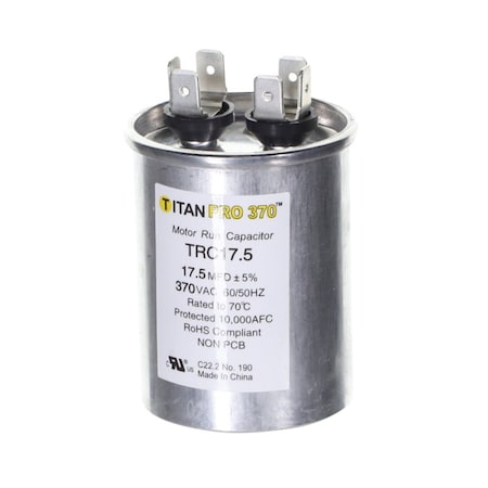 Diversitech 17.5 MFD 370V Round Capacitor TRC17.5