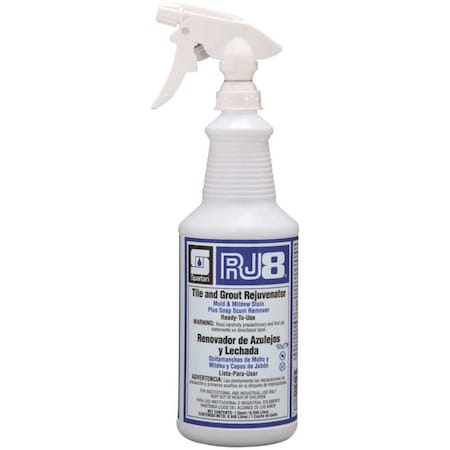 Rj8 1 Quart Mint Scent Restroom Cleaner 711003