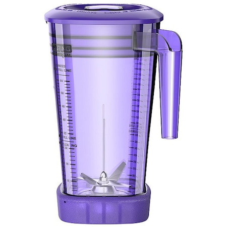 Waring Commercial BlenderContainerAssem, Purple, Copolyester Cac95-10