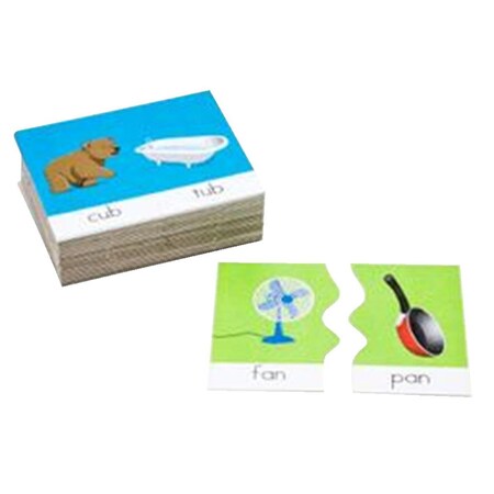 Didax Basic Skills Puzzles - Rhyming Words, Grades 1 to 3 1601953