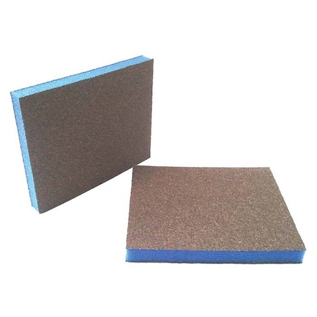 Webb Abrasives 3-3/4in x 4-3/4in x 1/2in Hand Pad. Super Fine 180-Grit HPS
