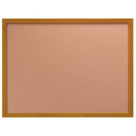 Aarco Architectural High Performance Oak Wood Grained Look Al Trim Bulletin Board, 36H''x48''W DBO3648