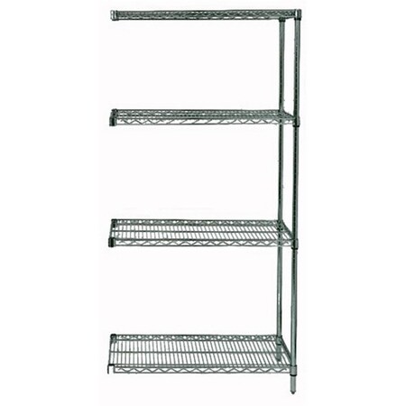Betterbeds Wire Shelving 4 Shelf Add on Units Storage Rack Proform - 86 in. BE1135756