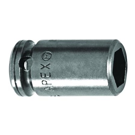 Apex Impact Socket, Square, 1/4" Drive, M-8MME1 M-8MME1