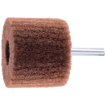 Pferd PFERD POLINOX Mounted Flap Wheel, 2-3/8in x 2, 360 Grit, Radial, 1/4in Shank, Aluminum Oxide 46193