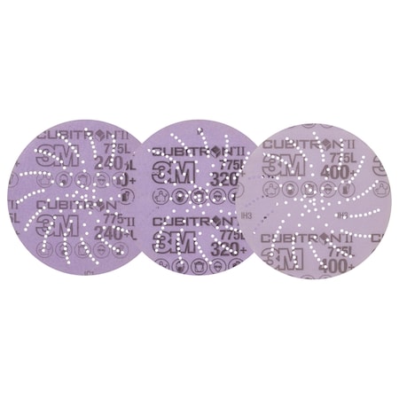 Xtract 3M Cubitron II Film Disc, 87435, 240+ - 400+, 5 in, Multi-pack, 20PK 775L