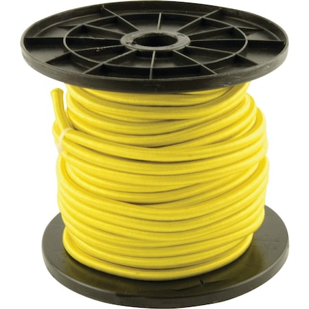Erickson 1/4x100 Yellow Bulk Bungee Cord 5286
