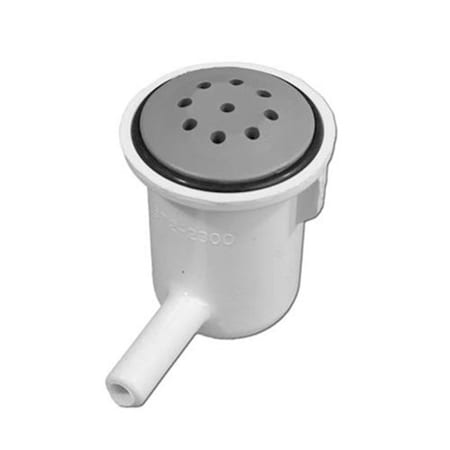 Waterway Plastics 0.37 in. Barb Ell TopFlo Air Injector, Gray 670-2307