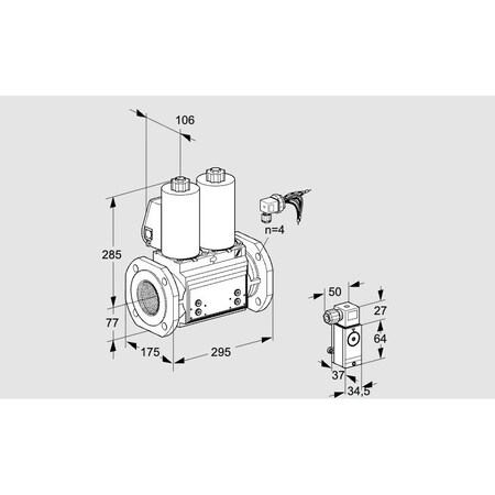 Honeywell Kromschroder VCS665F05NNWLB/P3PP/4-PP KS88207398