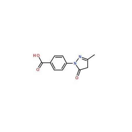 Ak Scientific 4-(3-Methyl-5-oxo-2-pyrazolin-1-yl)benzoic acid (5g), CAS 60875-16-3 P088-5g